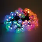 String Light Solar LED CRYSTAL BALLS SCB61 6,5m 30 balls multicolor Forever Light Photo