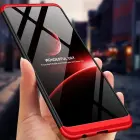 GKK 360 Protection Case Front and Back Case Full Body Cover Samsung Galaxy M51 black-red Photo