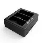 3-slot charger Telesin for GoPro Hero 12 / Hero 11 / Hero 10 / Hero 9 Foto 2