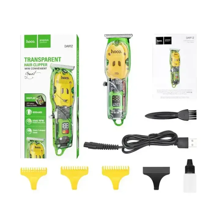 Hair clipper Hoco DAR12 green Photo