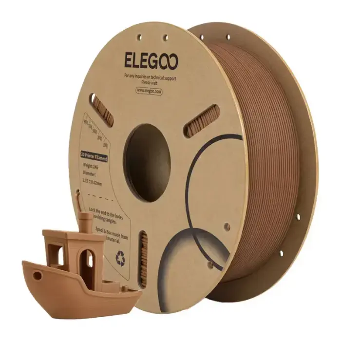 PLA Wood filament (Indian oak) Photo