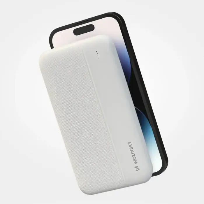 Wozinsky внешний аккумулятор (powerbank) Li-Po 10000mAh 2 x USB белый (WPBWE1) Фото num