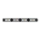 Qoltec Patch panel RACK | 24 ports | cat.6 UTP | Black Фото num