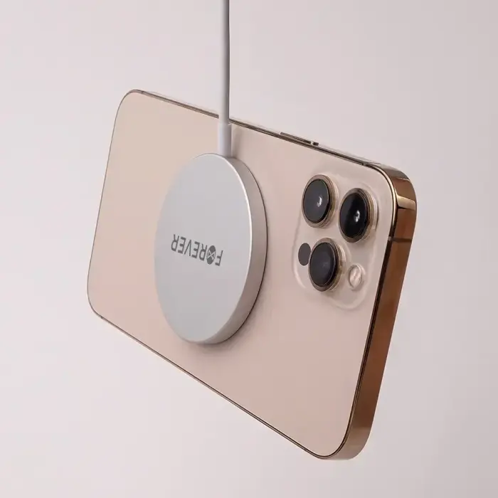 Forever MAWC-100 magnetic wireless charger 15W gray Фото num