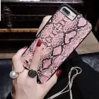 BAG - SNAKE Leather Case - IPHONE XS MAX Grey Photo