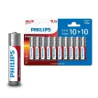 Battery PHILIPS AA LR6 Blister 10+10pcs Photo