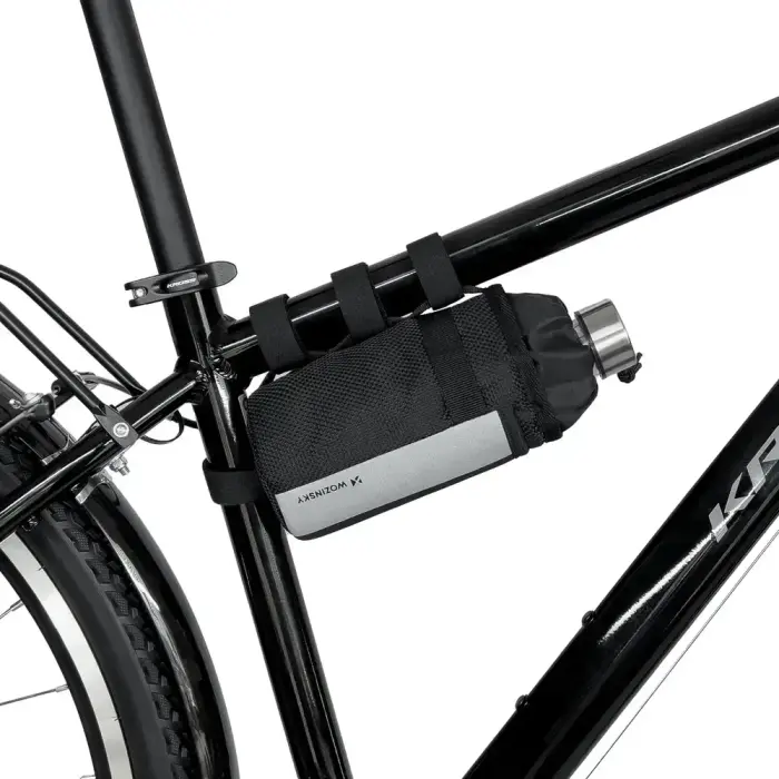 Wozinsky Thermal Bottle Bag for Bike or Scooter 1L Black (WBB29BK) Фото num