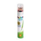 Krāsainie zīmuļi CARIOCA TITA + asināmais, PaperTube, 12gab Foto 1