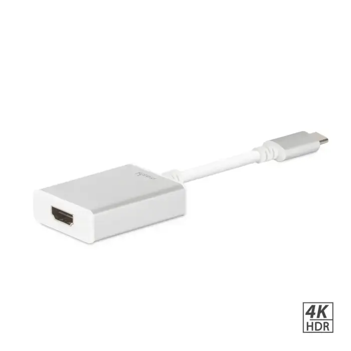 Fusion Multimedia Adapter Type-C to HDMI (4K @ 30Hz, 1080P @ 60Hz) Серебряный Фото num