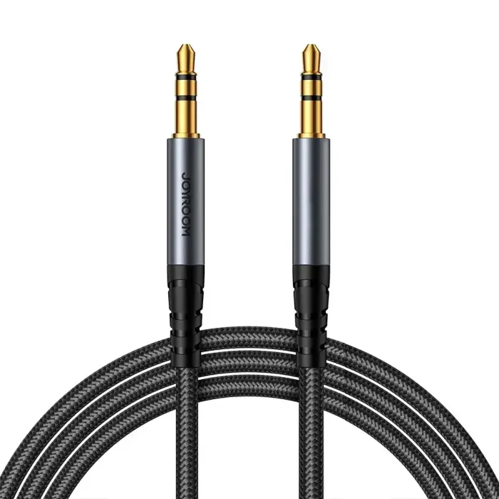 Joyroom stereo audio cable AUX 3.5 mm mini jack 1.2m black (SY-A08) Photo