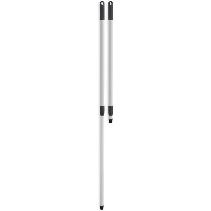 Telescopic brush handle 80-140cm light grey Photo