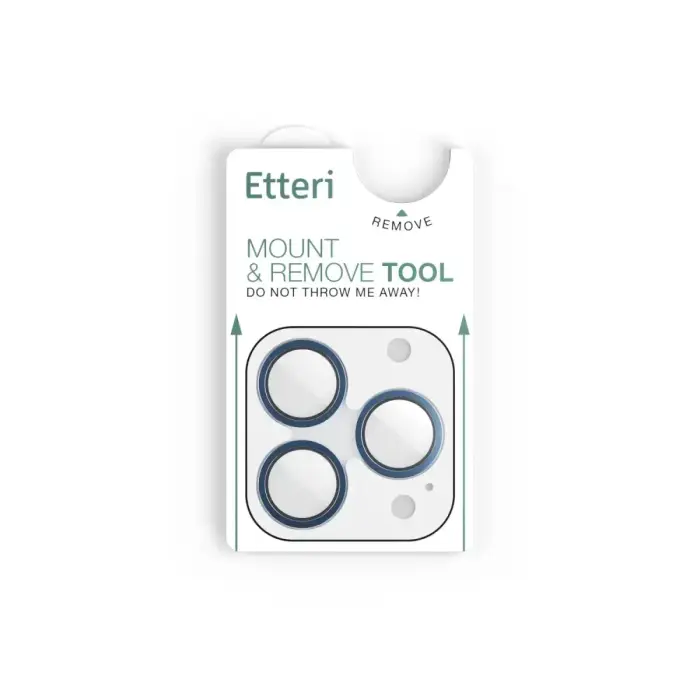 Etteri camera lens protector for iPhone 17 Pro / 17 Pro Max blue Фото num