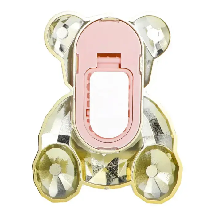 Phone stand BEAR - stick-on - gold Foto 4