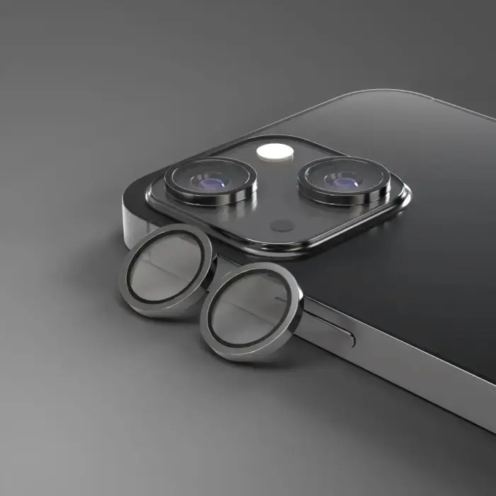 Etteri camera lens protector for iPhone 13 / 13 Mini black Фото num