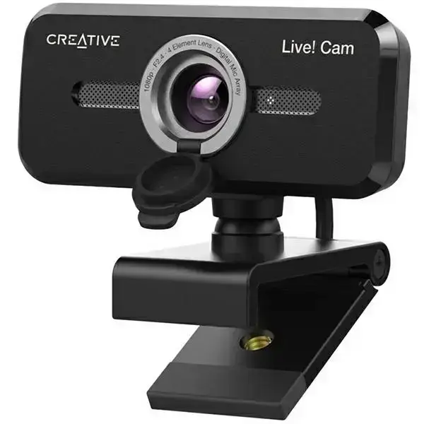 Creative Sync 1080p V2 Webcam black Foto 1