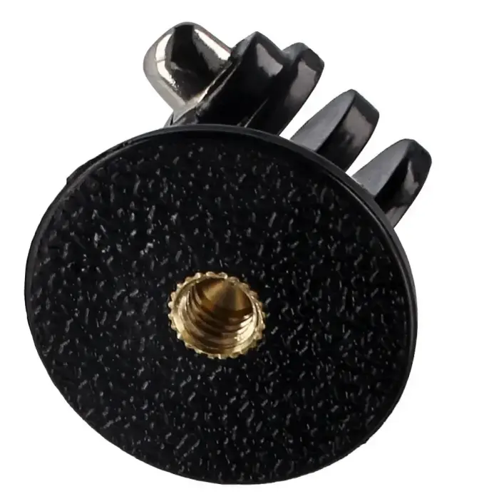 Sports Camera Mount with GoPro Tripod Mount - Black Foto 4