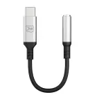3mk USB-C adapter - 3.5 mm minijack - silver Photo