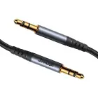 Joyroom stereo audio cable AUX 3.5 mm mini jack 1.2m black (SY-A08) Photo