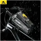 Etui|uchwyt rowerowy WILDMAN L E10S sakwa na ramę czarna|black Foto 8