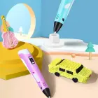 Fusion 3D printing pen for creating figures from PLA | ABS material (Ø 1.75mm) pink Photo