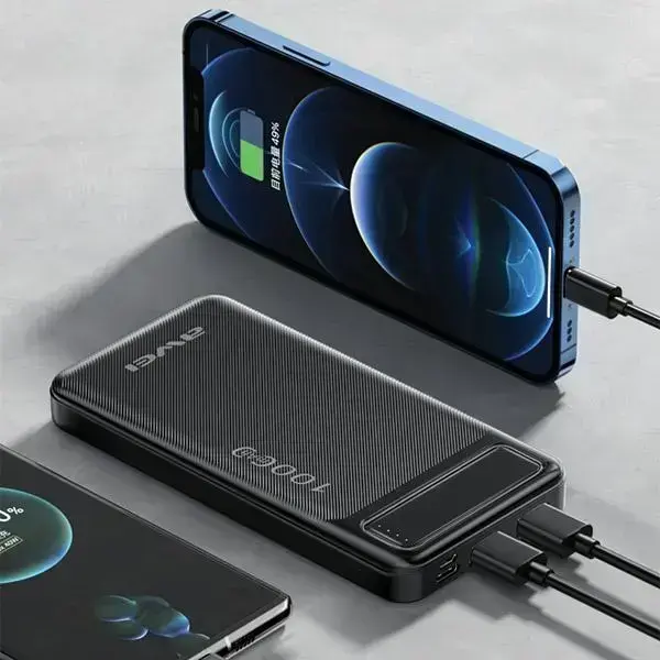 AWEI P5K external battery (powerbank) | 10000 mAh | 10.5W | USB-A | black Photo