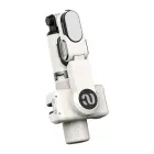 AOCHUAN M1 Pro Gimbal with RGB Lighting (White) Фото num