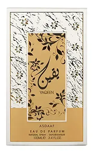 Asdaaf Yaqeen by Lattafa EAU DE PARFUM SPRAY 3.4 OZ for UNISEX Photo