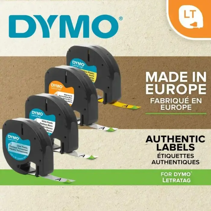 Dymo Schriftband 91200 White (S0721510) Фото num