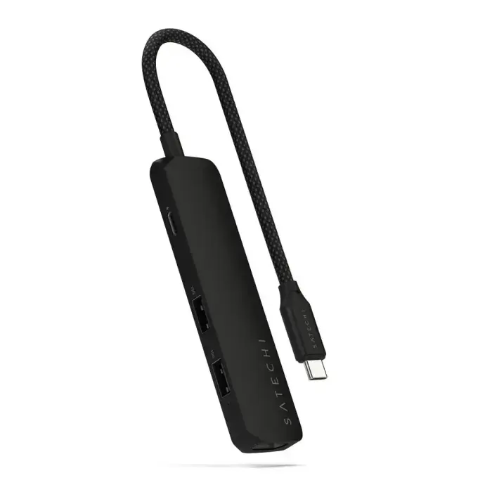 SATECHI adapter HUB 4in1 Type C ST-P4SK black Фото num