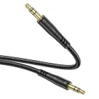 Cable AUX Jack 3,5 mm to Jack 3,5 mm Hoco 1 m UPA24 black Photo