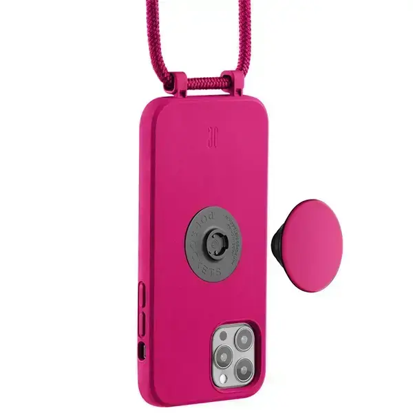 Etui JE PopGrip iPhone 12|12 Pro 6,1" różowy|orchid flower 30090 (Just Elegance) Photo