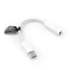 Adapter AUX Type C (male) to Jack 3,5 mm (female) BOX white Photo