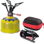 The lightest tourist stove for gas cartridges (valve or thread) SPARK 80gram 2.6kW Foto 1