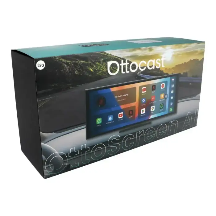 Car screen panel OTTOCAST N95C 4+32GB AI voice control Фото num