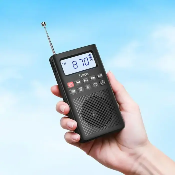 Portable radio Hoco HI51 black Photo