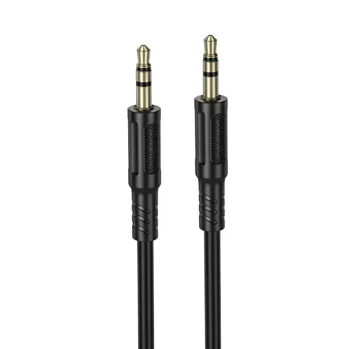 Borofone Cable AUX BL25 Nice - jack 3,5mm to jack 3,5mm - 1 metre black Photo