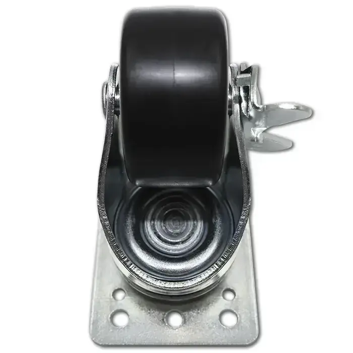 Qoltec Castors with brake for racks 19''| 4pcs. Photo