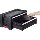 Instrumentu lāde ar 2 atviktnēm Drawers Tool Chest 56,2x28,9x26,2cm Foto 5