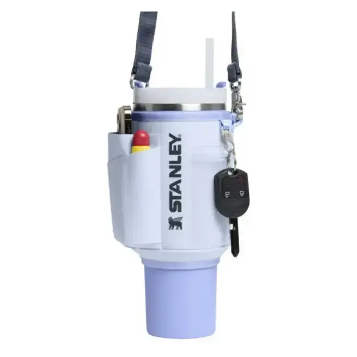 Чехол для термокружки с трубочкой The All-Day Quencher Carry-All 1.18L светло-голубой Фото num
