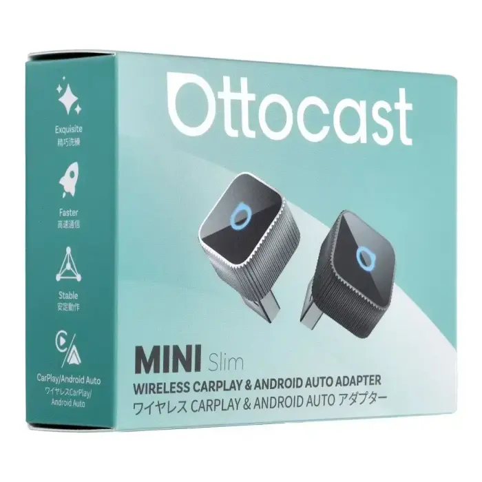 Wireless car adapter OTTOCAST Mini Cube T2 silver Foto 2
