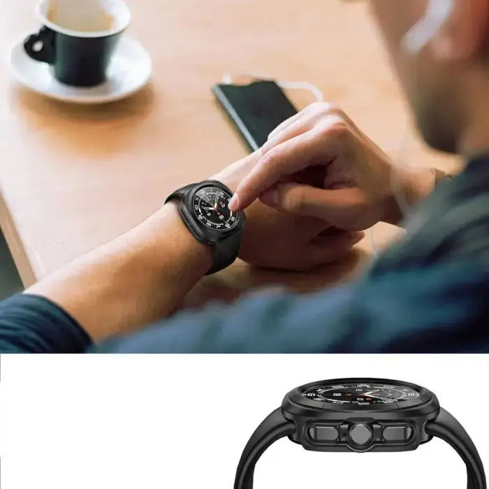 Tech-Protect Defense360 case for Samsung Galaxy Watch Ultra (47 mm) - black Foto 2