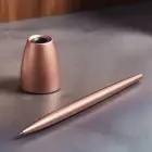 Lexon Scribalu Pen with Base soft gold LS64P1 Photo