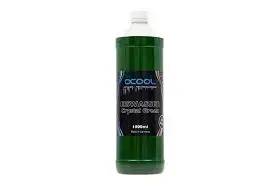 Alphacool Eiswasser Crystal Green UV-active premixed coolant 1000ml Photo