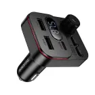 Borofone Transmitter FM BC61 Ocean MP3, Bluetooth - 2xUSB + Type C - PD 45W black Photo