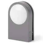 Lexon Lucie LED Clip dark gray/gun LL121X Photo