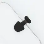 Lightning Charging Socket Cap with Holder black Photo