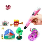 Fusion 3D printing pen for creating figures from PLA | ABS material (Ø 1.75mm) pink Photo