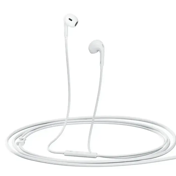 QCY LH1 In-Ear Wired Headphones with Remote and Microphone 1.15m - White Foto 5