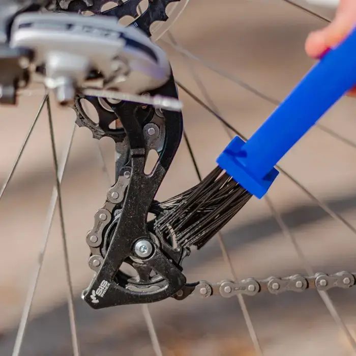Bike chain cleaner brush Forever Outdoor blue Фото num