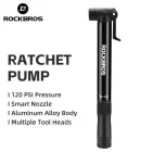 Rockbros 42320010001 Bicycle Pump Hand + Screwdriver - Black Фото num
